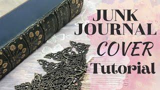 How To Make a Junk Journal Cover [Using Vintage Book Covers]