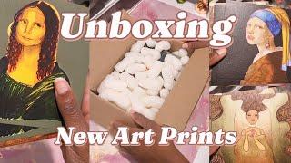 Unboxing New Art Prints for Black Friday Shop Sale Launch