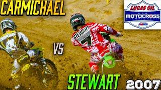 RICKY CARMICHAEL VS JAMES STEWART - 2007 OUTDOORS