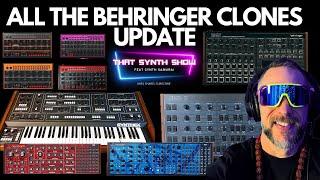 BEST BEHRINGER SYNTHESIZERS // ALL SYNTHS UPDATE | THAT SYNTH SHOW LIVE