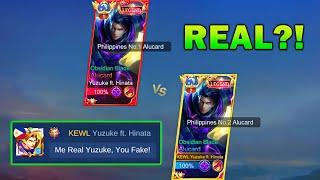 Yuzuke Vs Top 1 Philippines Fake Yuzuke 8,000 Matches | He Said He's The Real Yuzuke | Ok, Lets See!