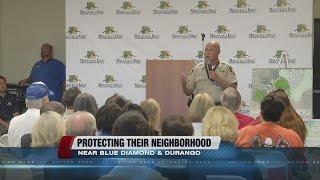 Mountain's Edge residents hold meeting on safety concerns