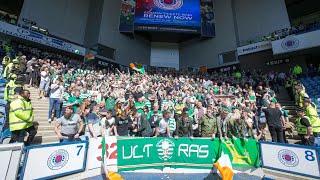 Bye Bye Rangers - Celtic fans at Ibrox