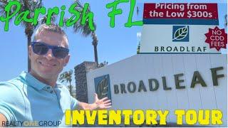 BROADLEAF Updated inventory tour by Simply Dwell Homes New Construction cheap prices No CDD!