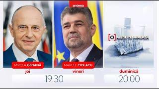 Mircea Geoană, față în față cu Alessandra Stoicescu, la Antena 1