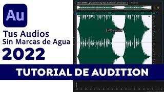 Eliminar una marca de agua de audiojungle en Adobe Audition