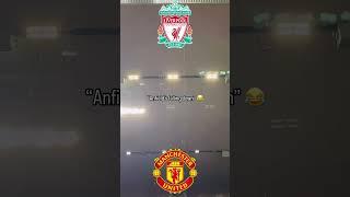 Manchester United Fans Wind up Liverpool Fans over Anfield leaking 