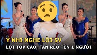 Ý Nhi nghe lời SV lọt top cao, fan réo tên 1 người