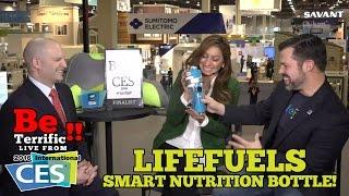 Trackable Nutrition on the Go! LifeFuels Smart Nutrition Bottle at CES 2016!