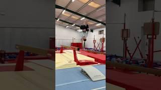 Trying to learn a Frontflip on beam‍️🫣 #gymnast #olympics #simonebiles #gymnastics