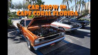 CAR SHOW AT TARPON POINT CAPE CORAL FLORIDA 3/1/2025