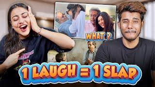 TRY NOT TO LAUGH CHALLENGE with Nishu ! (1 Laugh = 1 Slap)