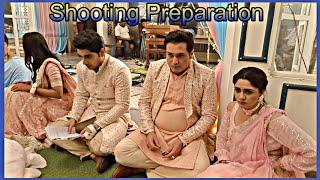 Deepika And Chirag Shooting Preparation On Set ll Dil Ko Tumse Pyar Hua Serial ll