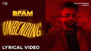 Unbending (Lyrical Video) Kulbir Jhinjer  | Yeah Proof | BFAM | Latest Punjabi Song 2024