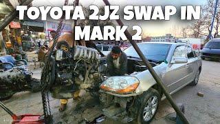 2JZ Swap in Toyota Mark ii grande