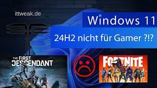 Windows 11 Update 24h2 bringt Bluescreens bei Games, Treibern und Programmen