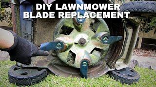 How To Change Lawnmower Cutting Blades The Easy Way DIY