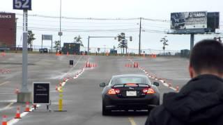 Jaguar XKR-S 550 HP 0-60 acceleration run