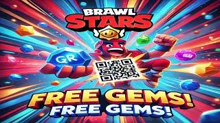 FREE QR Code & Free Gems Code for Brawl Stars! 