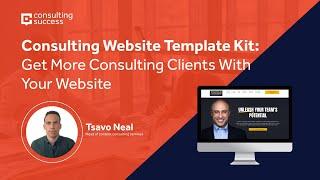 Consulting Website Template Kit: Get More Consulting Clients With Your Website