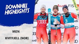 Von Allmen leads another sensational Swiss 1-2-3 | FIS Alpine World Cup 24-25