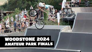 AMATEUR PARK FINALS @ WOODSTONE BMX CONTEST 2024 #bmx