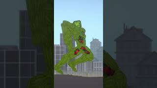 Melon sandbox but attacked by a giant melon!