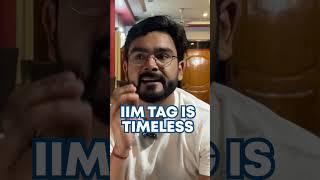 REALITY of my IIM tag | Is #IIMAhmedabad & #IIT brand a Game Changer or just Hype?