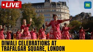 LIVE : Thousands pack London’s Trafalgar Square to mark Diwali | N18G