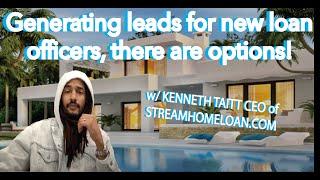 Generating leads for new mortgage loan officers