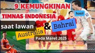 9 Kemungkinan Hasil Timnas Indonesia pada Match Maret 2025!!! Bisa Melonjak ke 113 Dunia!!!