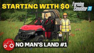 Starting With $0 - No Man's Land - Farming Simulator 22 Timelapse - Episode 1