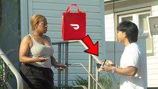 Eating People's Doordash Prank!!