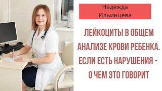 Лейкоциты в общем анализе крови ребенка. Если есть нарушения - о чем это говорит.