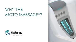 Why the Moto-Massage DX Jet From Hot Spring Spas?