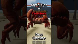 Metal Bat X Crab Boss || The Strongest Battleground #strongestbattlegrounds #roblox #pvp