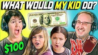 CAN PARENTS GUESS WHAT THEIR KID DOES WITH 100 DOLLARS? Ep. # 2