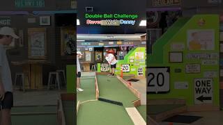 Double Ball Challenge (Hole 1) #minigolf