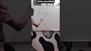 AWESOME Multiplication #maths #mathtricks #mathkub