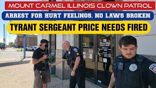 Mount Carmel Illinois False Arrest By Feelings Police