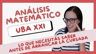  Todo lo que necesitás saber antes de arrancar ANÁLISIS 66 por UBA XXI