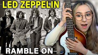 Led Zeppelin - Ramble On | Singer & Musician Reacts