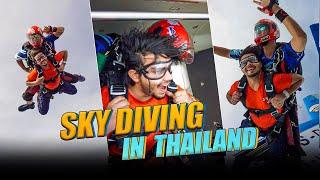 ZINDAGI KA SABSE BADA RISK !! I SKYDIVING !! THAILAND I MANIK AGGARWAL I