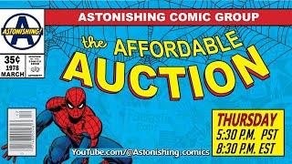Thursday ASTONISHING AUCTION: 3/27/25 Live Comic Book Auction