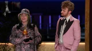 Billie Eilish Wins Record Of The Year | 2021 GRAMMY Awards Show Acceptance Speech