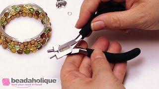 How to Use the Beadalon Memory Wire Finishing Pliers