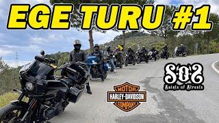 Motosikletle Ege Akdeniz Turu | Harley Davidson | Saints of Streets | #1 Kazdağları - Didim