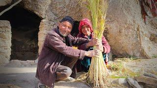 Love story in a cave: Old Lovers Rediscovering 2000-Year-Old Cooking in Afghanistan's Village Life