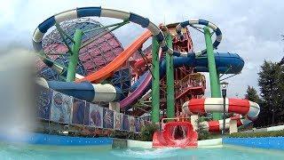 Turbo Twister Water Slide at California Beach