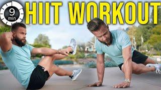 9 Minute HIIT Workout For Beginners (Burn Calories!)